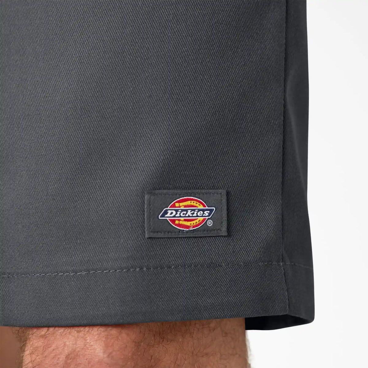 Loose Fit Flat Front Work Shorts, 13"