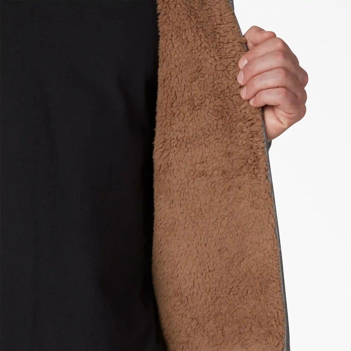 High Pile Fleece Lined Full Zip Hoodie