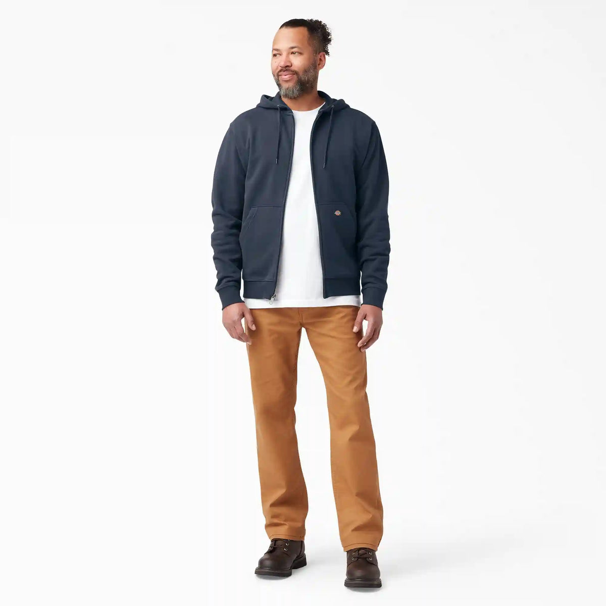 Midweight Fleece Zip Hoodie