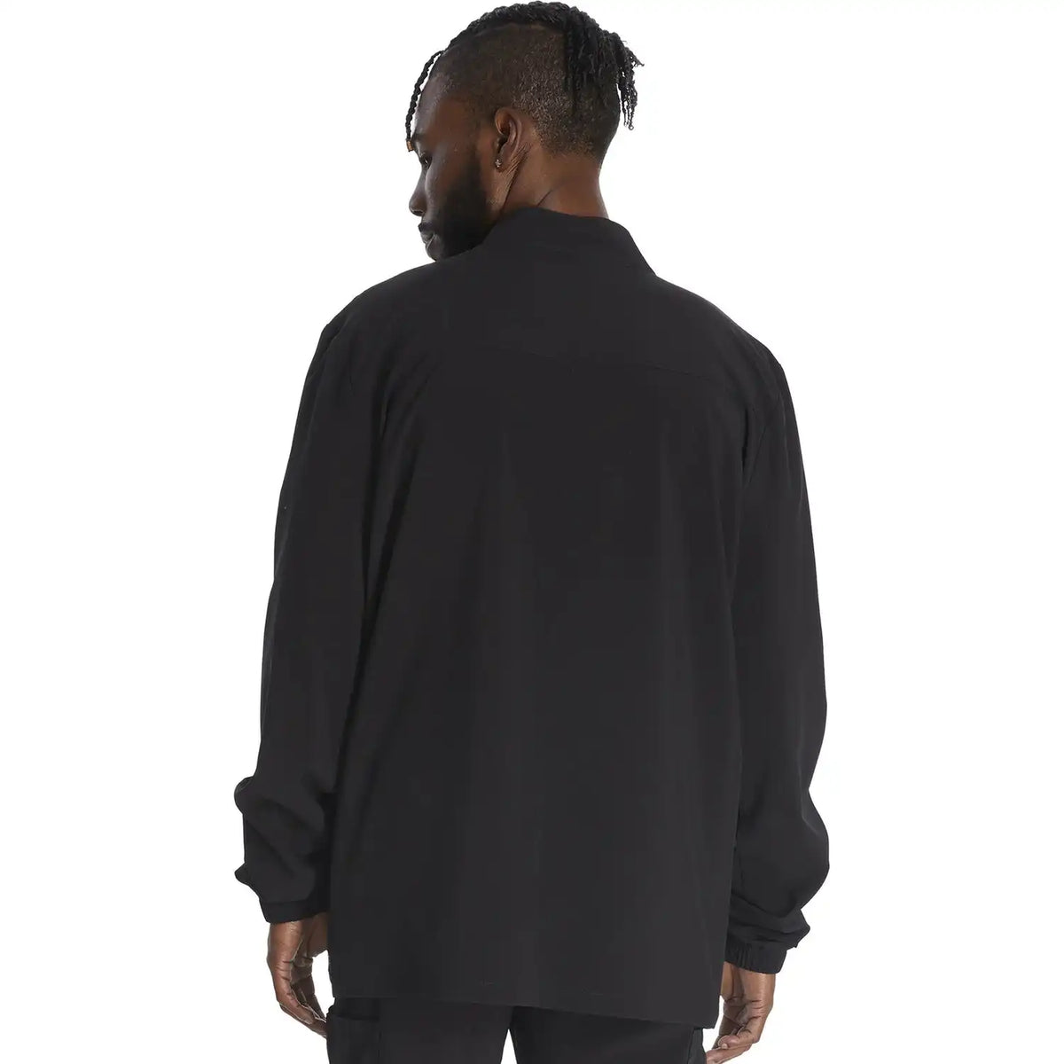 Men's EDS Essentials Zip Front Scrub Jacket