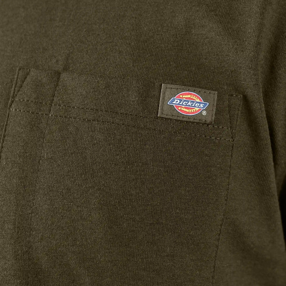 Heavyweight Heathered Short Sleeve Pocket T-Shirt