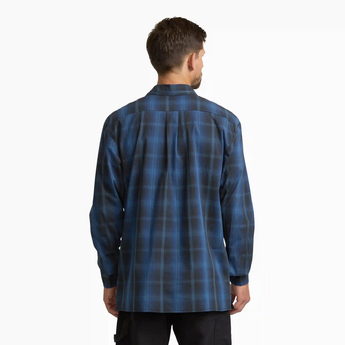 Long Sleeve Plaid Work Shirt
