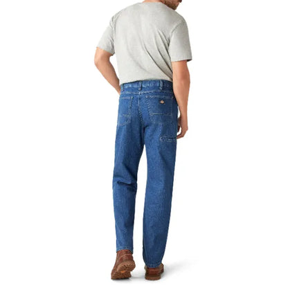 Relaxed Fit Double Knee Jeans