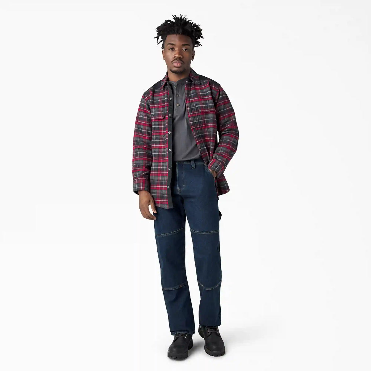 FLEX Relaxed Fit Double Knee Jeans