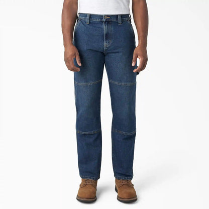 FLEX Relaxed Fit Double Knee Jeans