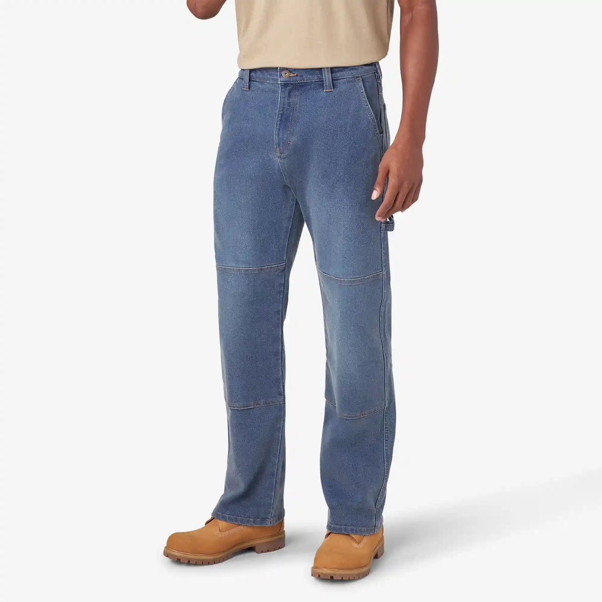 FLEX Relaxed Fit Double Knee Jeans