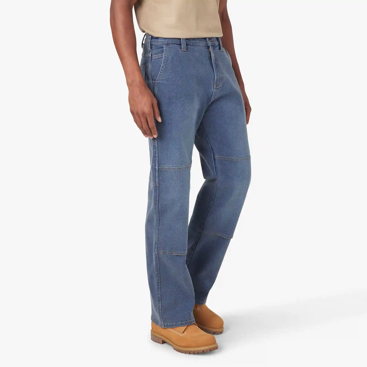 FLEX Relaxed Fit Double Knee Jeans