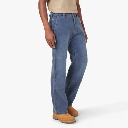 FLEX Relaxed Fit Double Knee Jeans