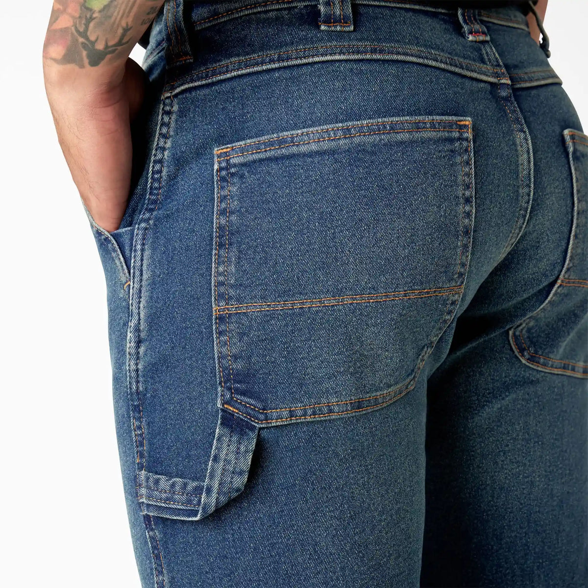 FLEX Relaxed Fit Double Knee Jeans