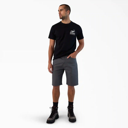 FLEX 5-Pocket Duck Canvas Shorts, 11"