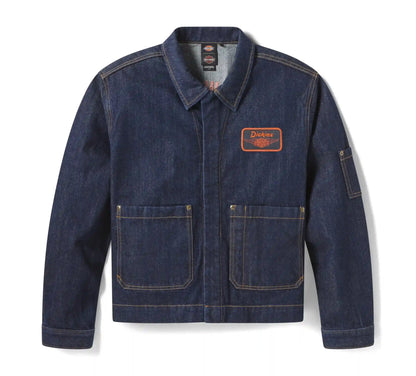 Dickies x Harley-Davidson® Boxy Fit Embroidered Denim Jacket