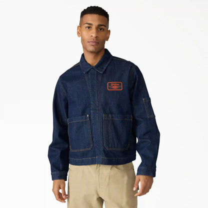 Dickies x Harley-Davidson® Boxy Fit Embroidered Denim Jacket