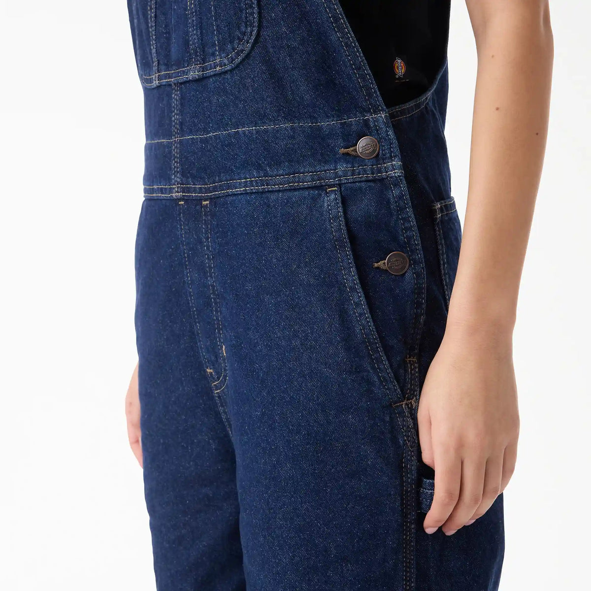 Women's Loose Denim Bib