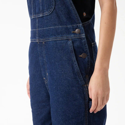 Women's Loose Denim Bib