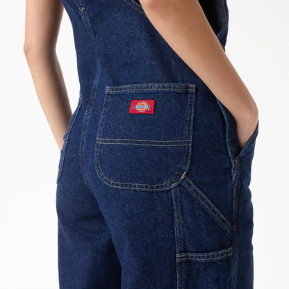 Women's Loose Denim Bib