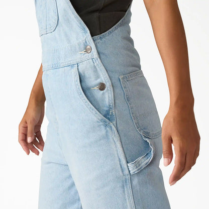 Women's Loose Denim Bib