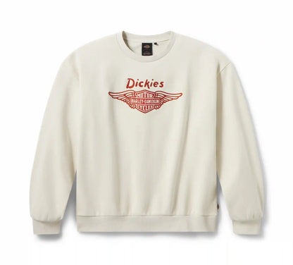 Dickies x Harley-Davidson® Boxy Fit Embroidered Crewneck Sweatshirt