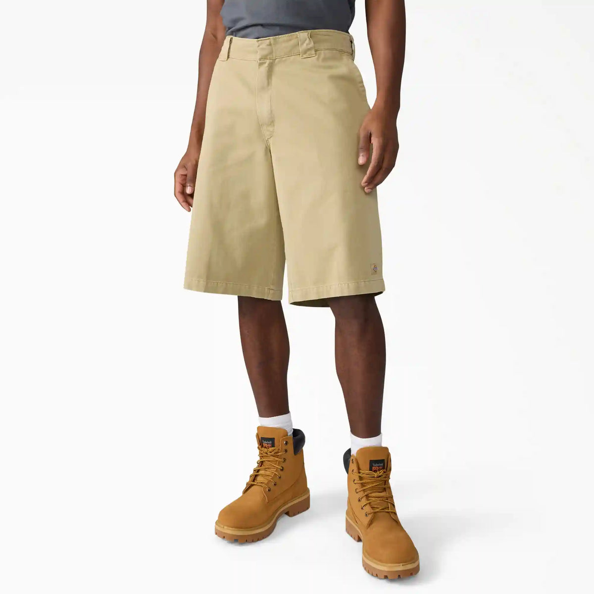 Worn In Loose Work Shorts, 13"