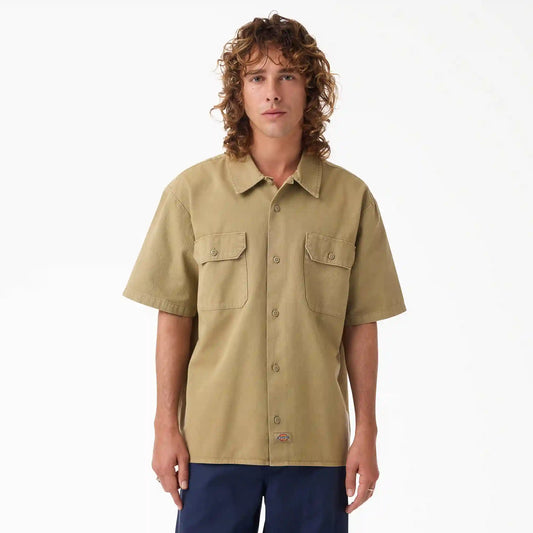Worn In Solid Work Shirt