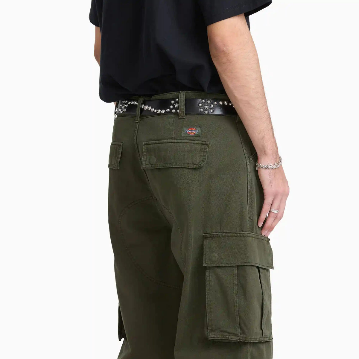 247 Loose Straight Garment Dyed Cargo Pants