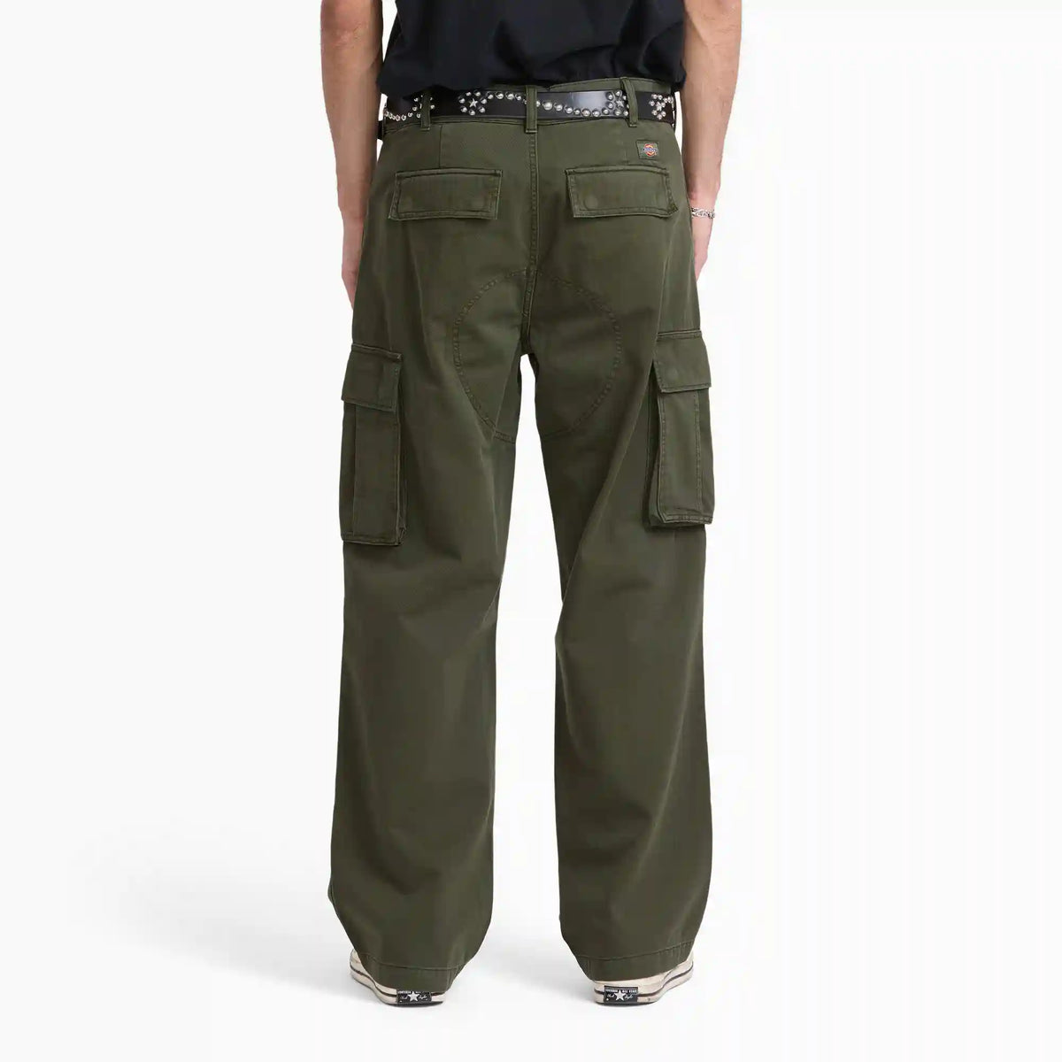 247 Loose Straight Garment Dyed Cargo Pants