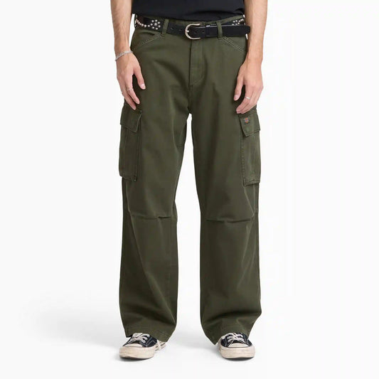 247 Loose Straight Garment Dyed Cargo Pants