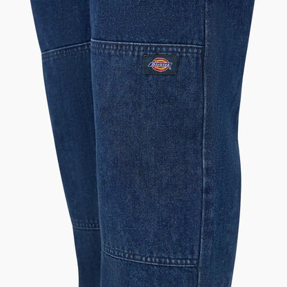 Loose Fit Double Knee Jeans