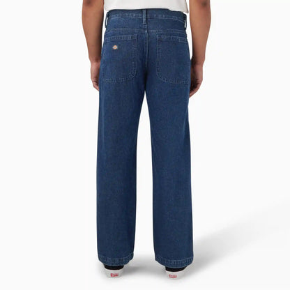 Loose Fit Double Knee Jeans