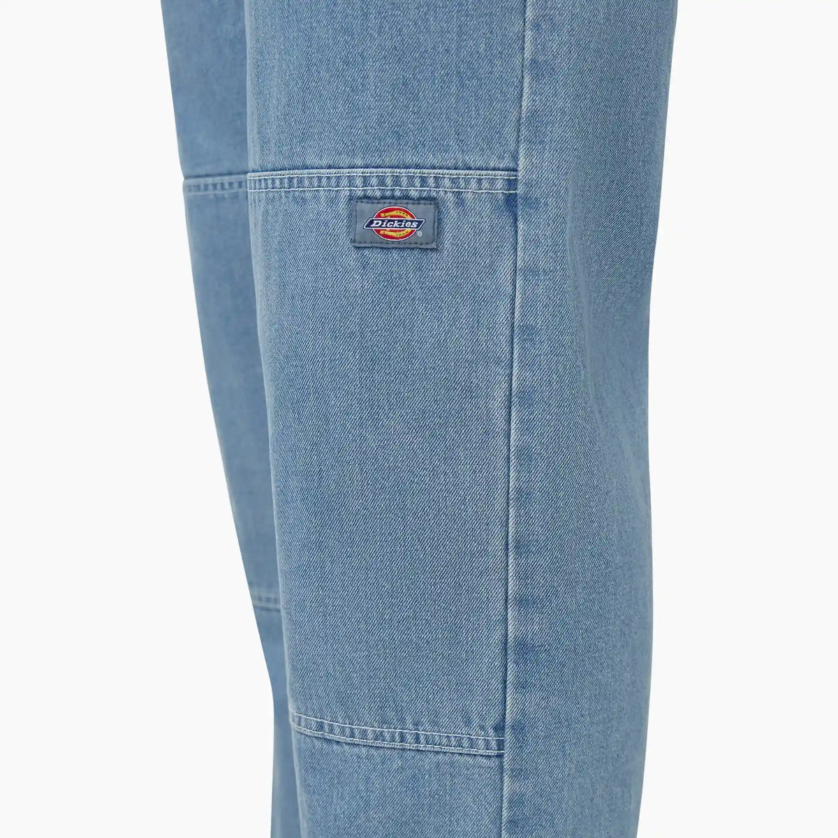 Loose Fit Double Knee Jeans