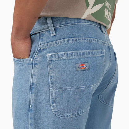 Loose Fit Double Knee Jeans