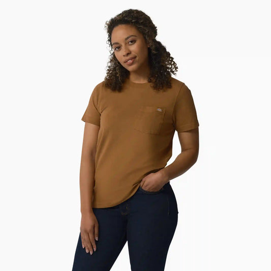Women's Heavyweight Short Sleeve Pocket T-Shirt