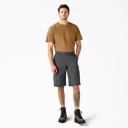 FLEX Relaxed Fit Cargo Shorts, 13"