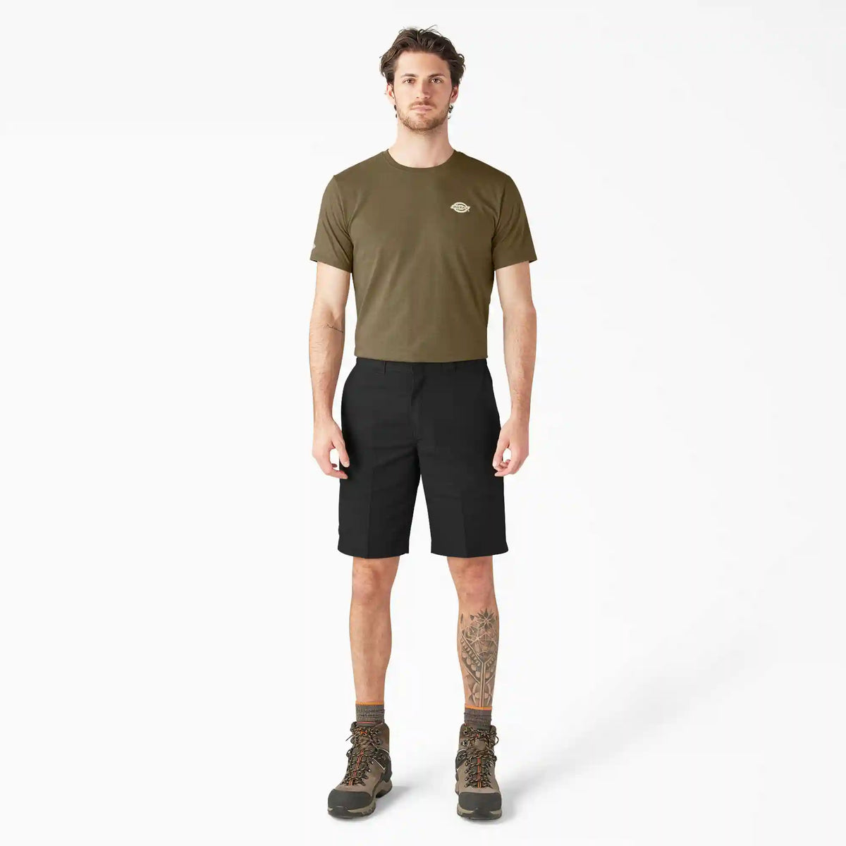 FLEX Relaxed Fit Work Shorts, 11"
