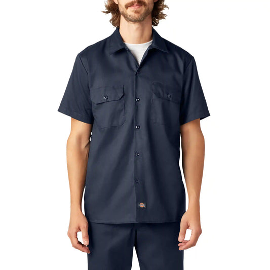 FLEX Slim Fit Short Sleeve Work Shirt