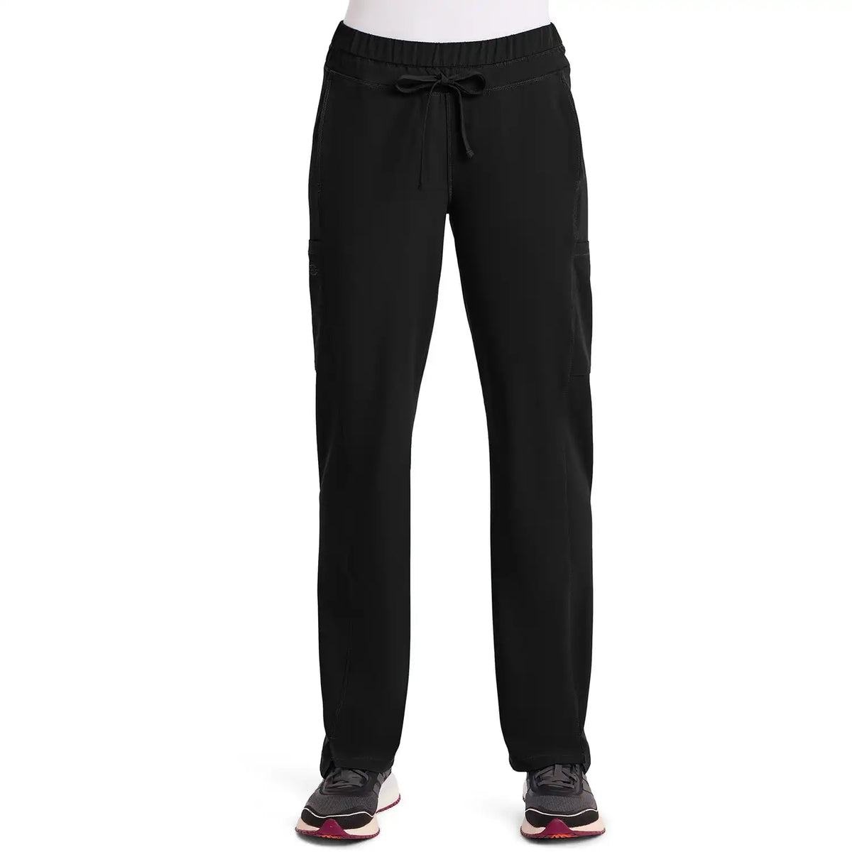 Women's Dynamix Mid Rise Straight Leg Drawstring Scrub Pant