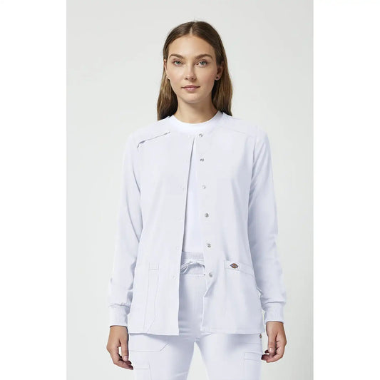 Women's EDS Essentials Snap Front Warm-Up Scrub Jacket