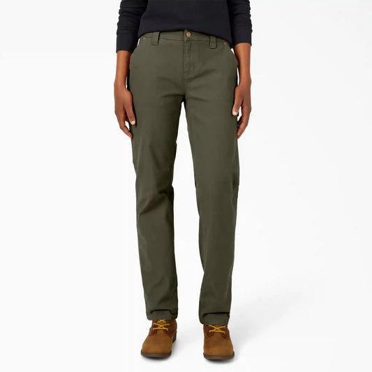 Women's FLEX Relaxed Straight Fit Duck Carpenter Pants