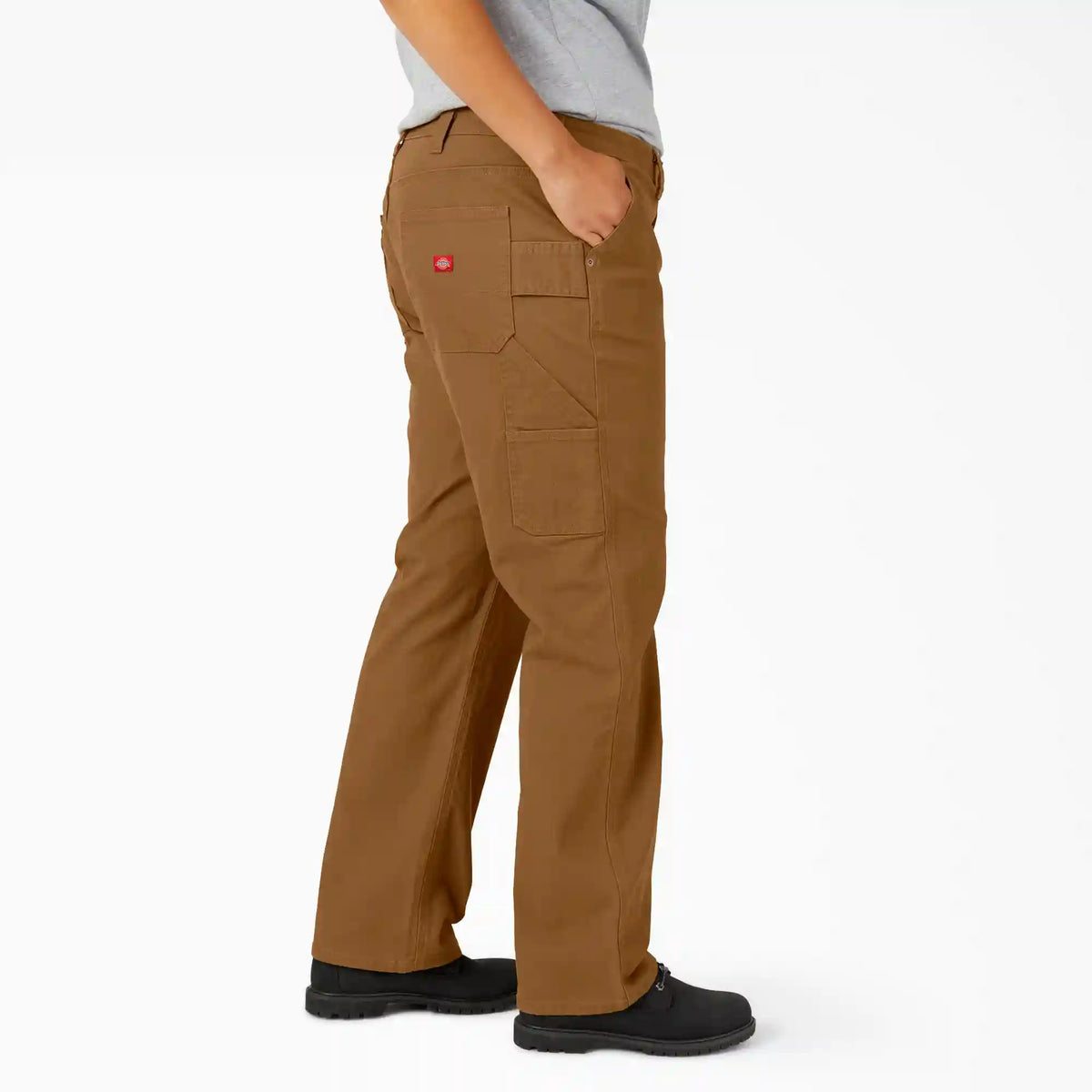 Women's Plus FLEX Relaxed Straight Fit Duck Carpenter Pants