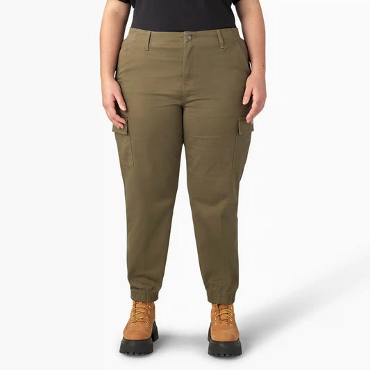 Women's Plus High Rise Fit Cargo Pants