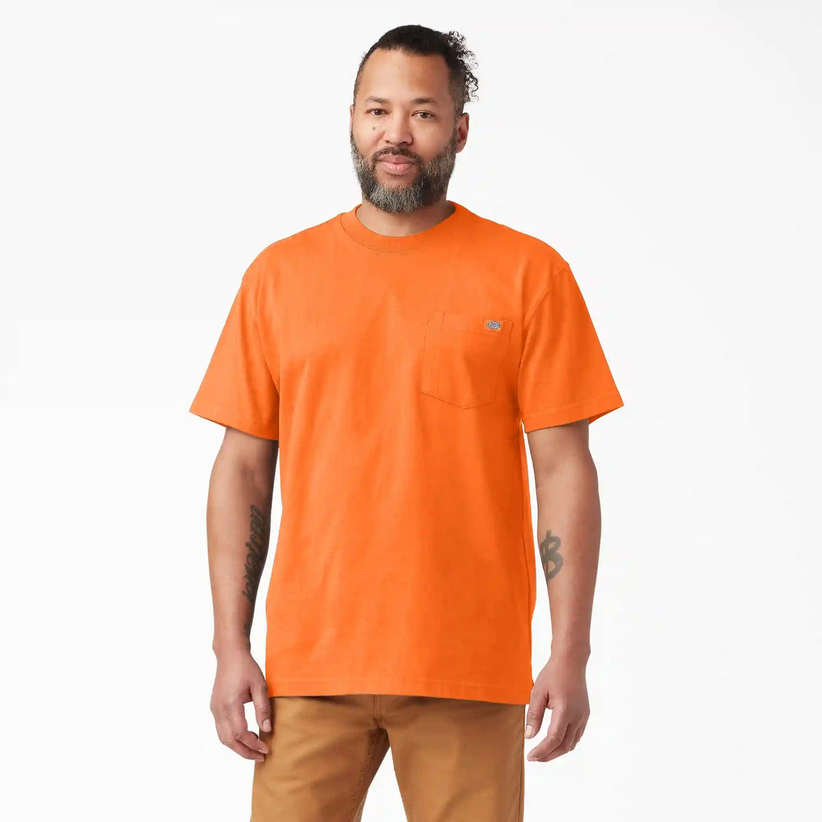 Heavyweight Neon Short Sleeve Pocket T-Shirt